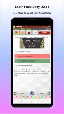 WBCS /WBPSC Exam Prep android App screenshot 9